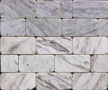 Mermer doku dekoratif tuğla, kiremit doğal taş duvar. Besin maddeler ve içecekler.