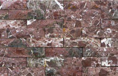 Mermer doku dekoratif tuğla, kiremit doğal taş duvar. Besin maddeler ve içecekler.