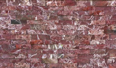 Mermer doku dekoratif tuğla, kiremit doğal taş duvar. Besin maddeler ve içecekler.