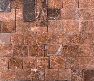 Mermer doku dekoratif tuğla, kiremit doğal taş duvar. Besin maddeler ve içecekler.