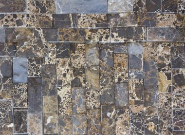 Mermer doku dekoratif tuğla, kiremit doğal taş duvar. Besin maddeler ve içecekler.