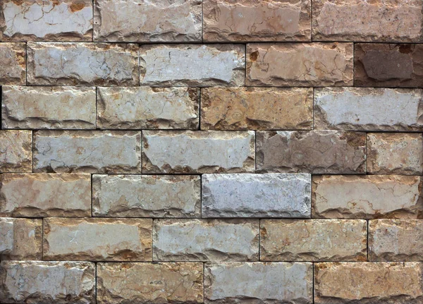 Textura mármol ladrillo decorativo, azulejos de la pared de piedra natural. Materiales de construcción . —  Fotos de Stock