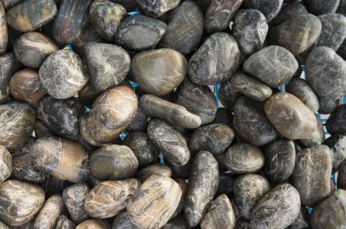 Renkli mermer çakıl ve yarı değerli taşlar arka plan cilalı