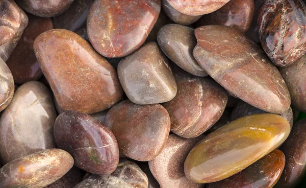 Piedras de mármol pulido y piedras semipreciosas de fondo —  Fotos de Stock