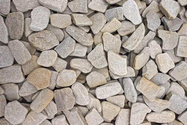 석 회화 대리석에서 사용 된 풍경에서 자갈의 예제를 만드는 돌의 정원 디자인 — 스톡 사진