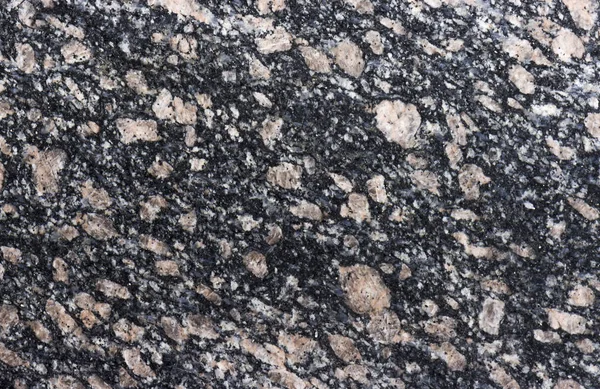 Textura de granito, Base roja con manchas negras y grises — Foto de Stock