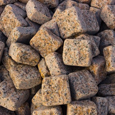 Granit taş doku, bir desen peyzaj tasarımı kullanımda
