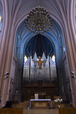 Katolik Katedrali, altın yaldız ile iç