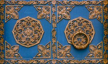 sahte öğesi, vintage çit Close-Up