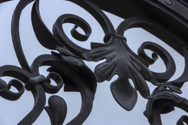 sahte öğesi, vintage çit Close-Up