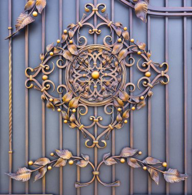 sahte öğesi, vintage çit Close-Up