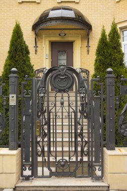 sahte öğesi, vintage çit Close-Up