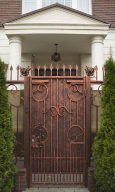 sahte öğesi, vintage çit Close-Up