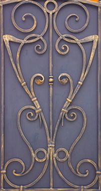 sahte öğesi, vintage çit Close-Up