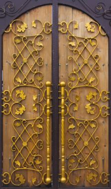 sahte öğesi, vintage çit Close-Up