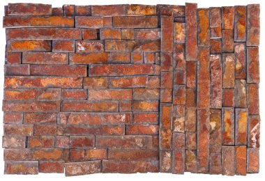 Modern Multi renk taş, kayrak Traverten kumtaşı arka planı için kullanılan duvar