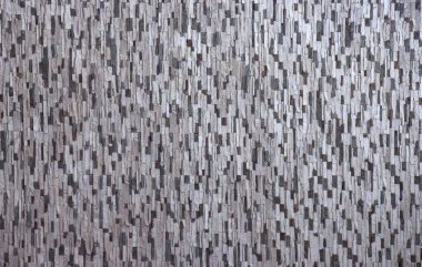 Beton döşeme arka plan veya doku olarak karşı karşıya gelen dekoratif tuğla duvar