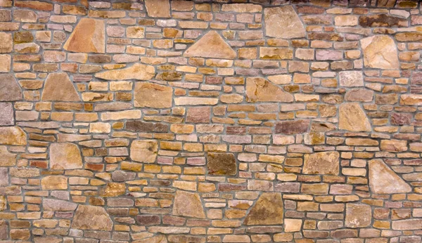 Droge stenen muur achtergrond textuur — Stockfoto