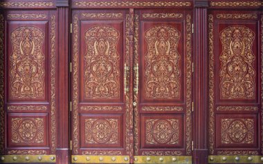 Geleneksel Ahşap oyma, doku Özbekistan