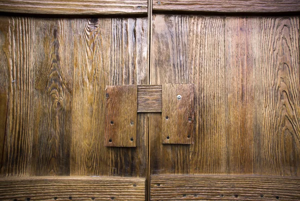 Brown wood plank wall texture background — Stock Photo, Image