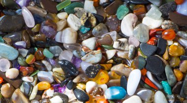 çok renkli yontulmuş taşlar arka plan arka plan