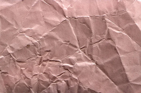 Textura de papel enrugado rugoso vermelho para fundo — Fotografia de Stock