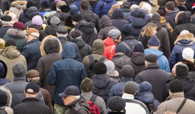 Kiev, Ukrayna - 18 Ocak: Mart Ukrayna Petro Poroshenko Başkanı'nın görevden alma için