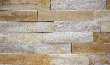 Kırmızı kayrak taş duvar arka plan doku