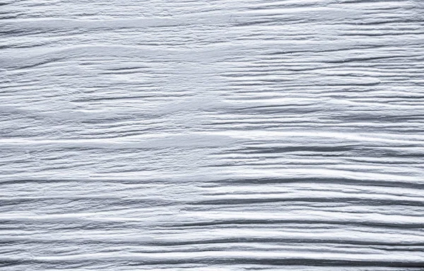 Texture gaufrée blanche de bois avec des rayures profondes — Photo