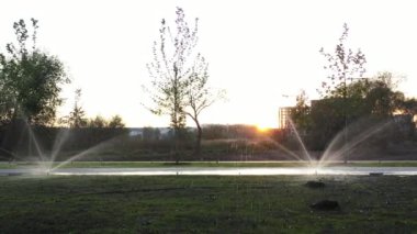 Otomatik sulama sistemi Çim Sulama