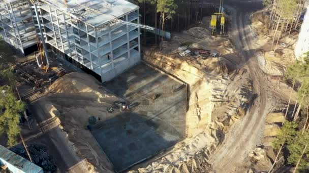 Changement de paysage dû à la déforestation et aux activités de construction 