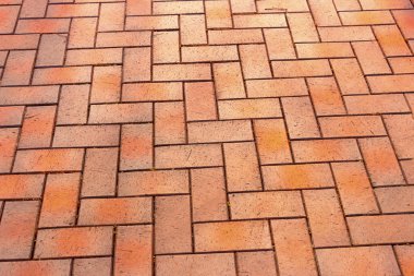 Kırmızı, lüks, antik dikdörtgen seramik kiremit veranda ya da kaldırım için.