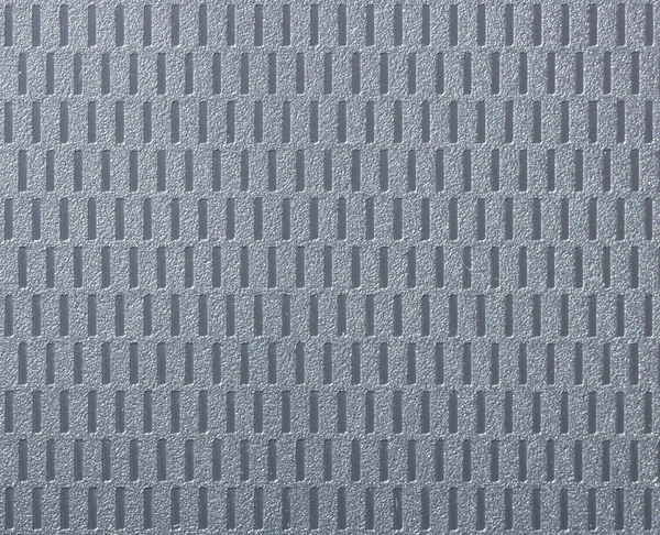 Texture Gray Embossed Plastic Rectangular Inserts — Stock Photo, Image