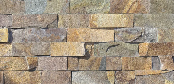 Naturschiefer Hintergrund Oder Struktur Steinverkleidung Fliesen Für Fassadenarbeiten Und Für — Stockfoto