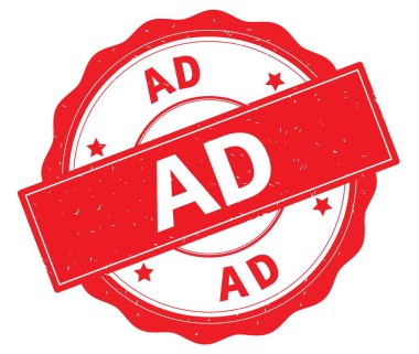 Reklam metni, kırmızı yuvarlak rozet yazılı.