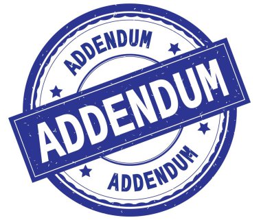 Yazılı metin mavi yuvarlak pencere boyutu üzerinde Zeyilname,.