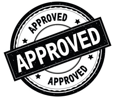 Yazılı metin siyah yuvarlak pencere boyutu üzerinde onaylı.