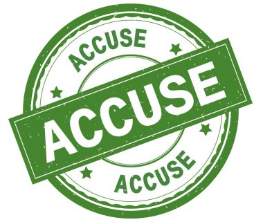 Suçlamak, yeşil yuvarlak pencere boyutu üzerinde yazılı metin.