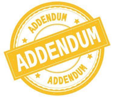 Yazılı metin sarı yuvarlak pencere boyutu üzerinde Zeyilname,.