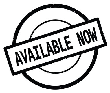 Siyah daire basit damgası yazılmış kullanılabilir şimdi metni.