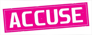 Tam pembe dikdörtgen damga üzerinde metin suçlamak.