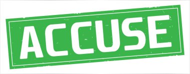 Metni, tam yeşil dikdörtgen damga suçlamak.