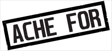 Ağrısı için metin, siyah dikdörtgen kenarlık damgası.