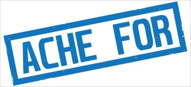 Ağrısı için metin, mavi dikdörtgen kenarlık damgası.