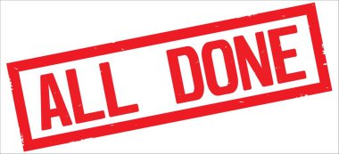 Kırmızı dikdörtgen kenarlık damga üzerinde tüm bitmiş metin.