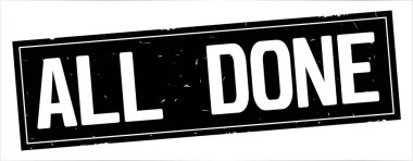 Tam siyah dikdörtgen damga üzerinde tüm bitmiş metin.