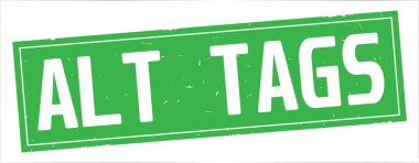 Tam yeşil dikdörtgen damga üzerinde alt Etiketler metin.