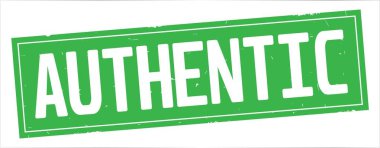 Otantik metni, tam yeşil dikdörtgen damgası.