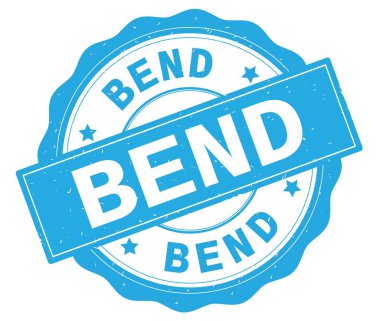 Camgöbeği yuvarlak rozet yazılmış metni eğmek.