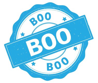 Camgöbeği yuvarlak rozet yazılmış metni, boo.